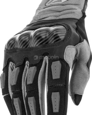 Acerbis Carbon G Gloves – Medium (Black/Grey)