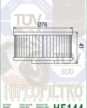 HF144 Hiflo Oil Filter