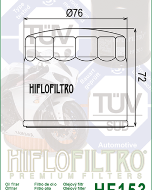 HF153 Hiflo Oil Filter