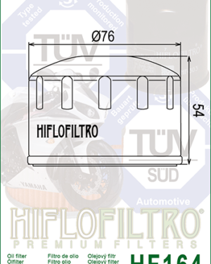 HF164 Hiflo Oil Filter
