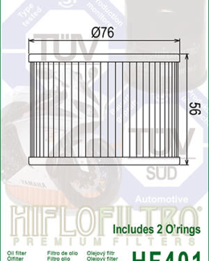 HF401 Hiflo Oil Filter