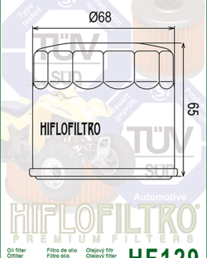 HF129 Hiflo Oil Filter