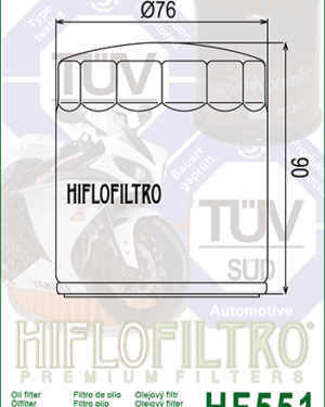 HF551 Hiflo Oil Filter
