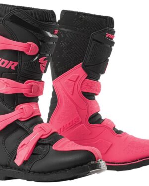 Thor Women’s Blitz XP Boot’s (Black/Pink) – US6