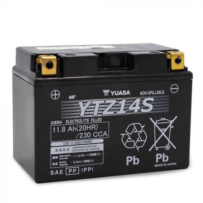 YTZ14S Yuasa Battery – AGM High Performance Battery